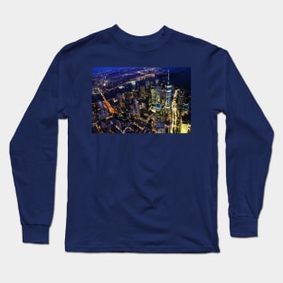 New York  City skyline view <3 !! Long Sleeve T-Shirt